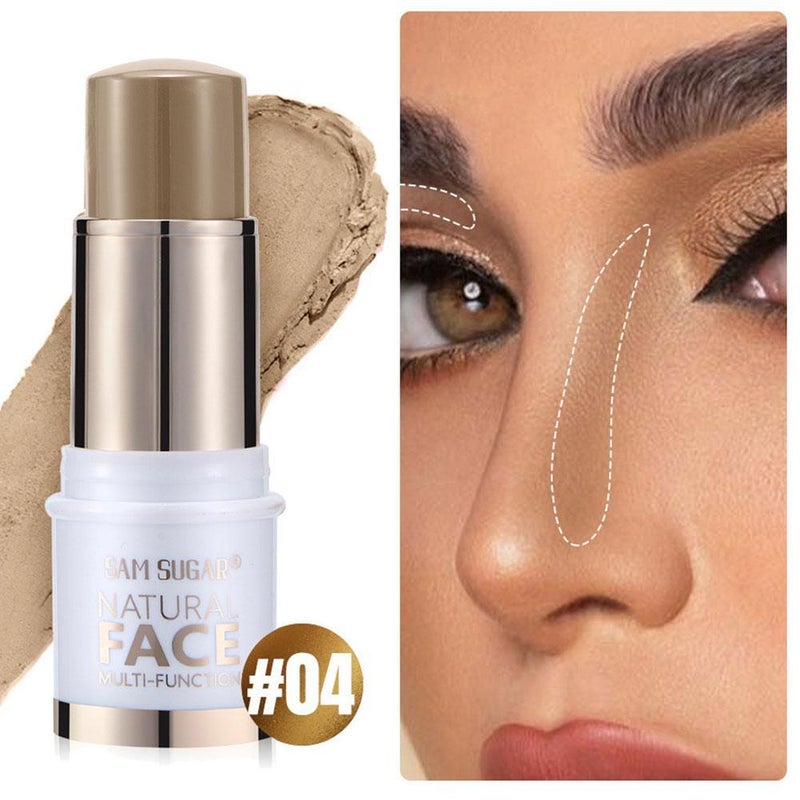 SAM SUGAR Highlighter & Contouring Stick: A multi-functional makeup stick that brightens, contours, and conceals imperfections, while also providing sculpting and blush.